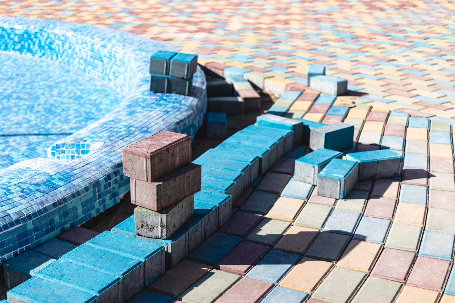 Pool Tiling, Coping & Waterline Tiling